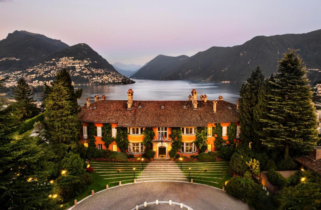 Villa Principe Leopoldo Lugano Exterior foto