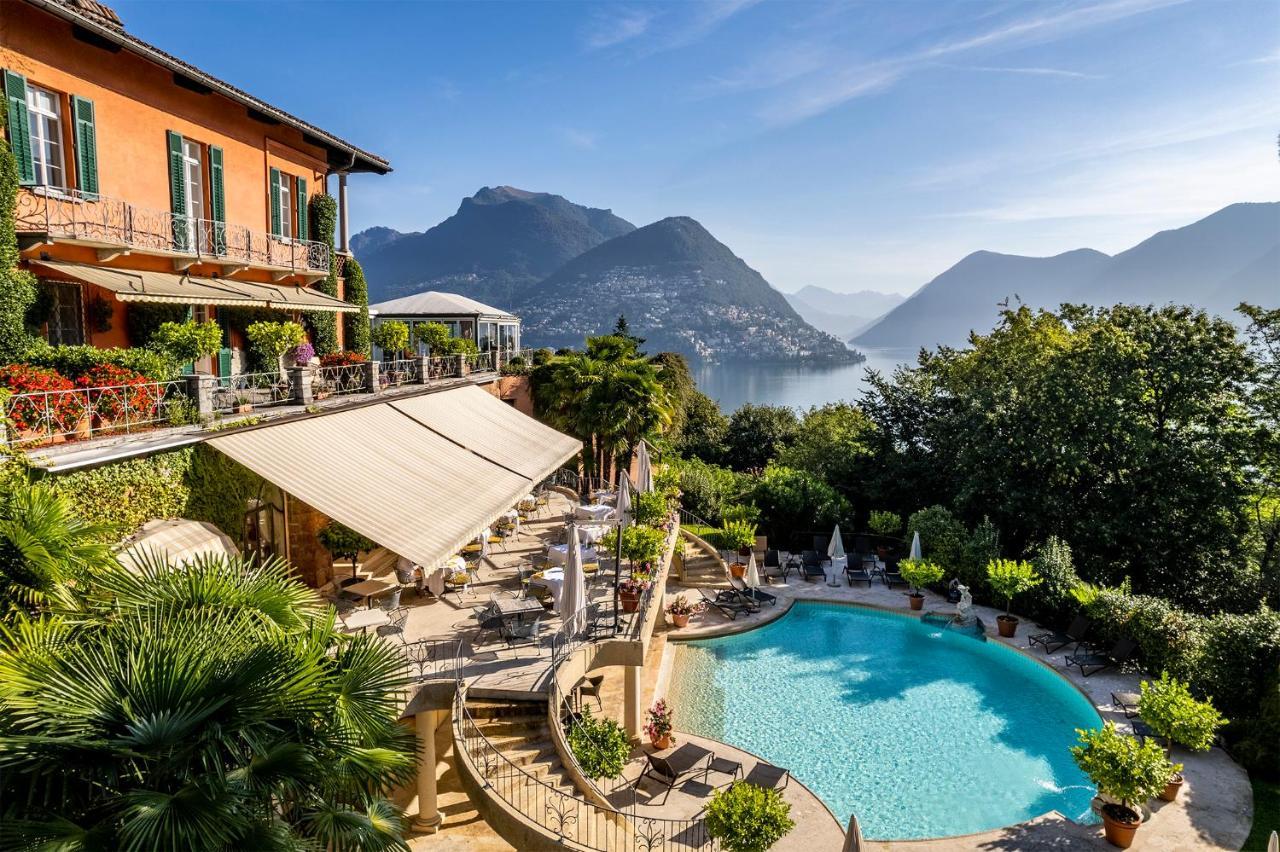 Villa Principe Leopoldo Lugano Exterior foto