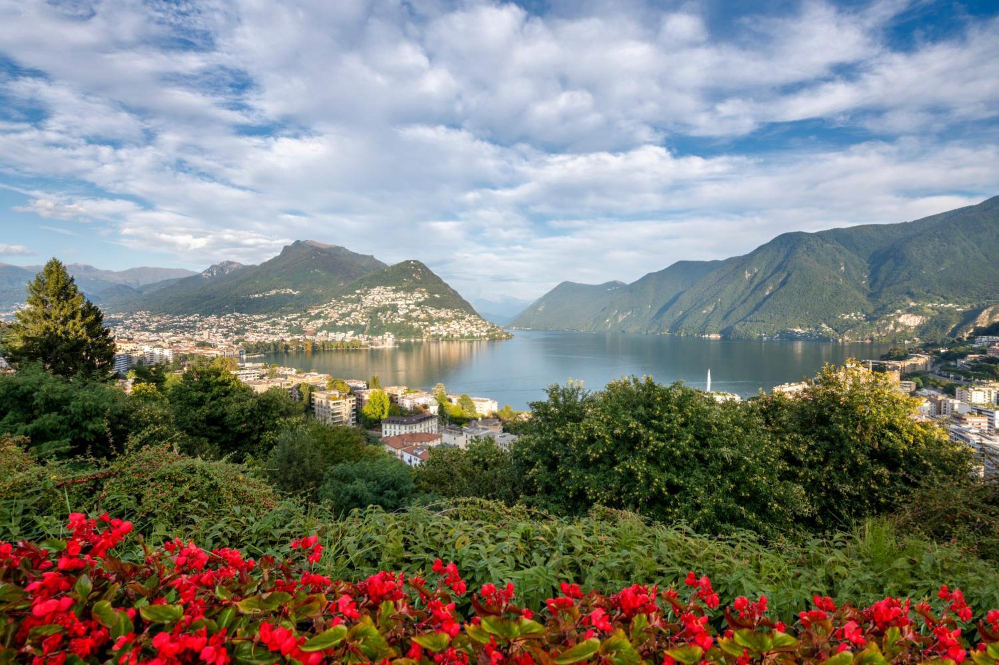 Villa Principe Leopoldo Lugano Exterior foto